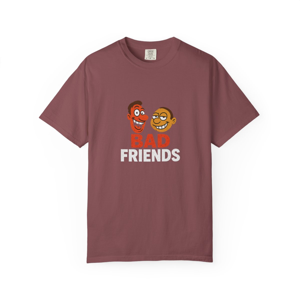 Bad Friends Podcast Pocket Logo T-Shirt
