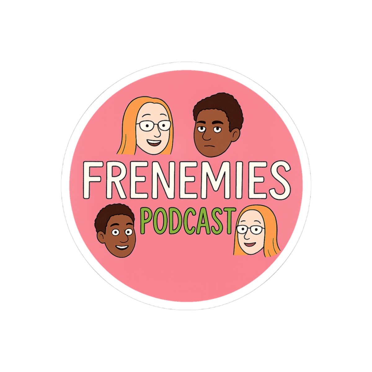 Frenemies Sticker