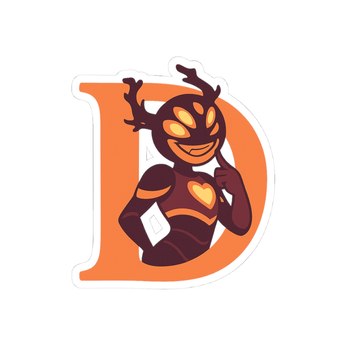 D Marcy - Bad Ending Friends Sticker