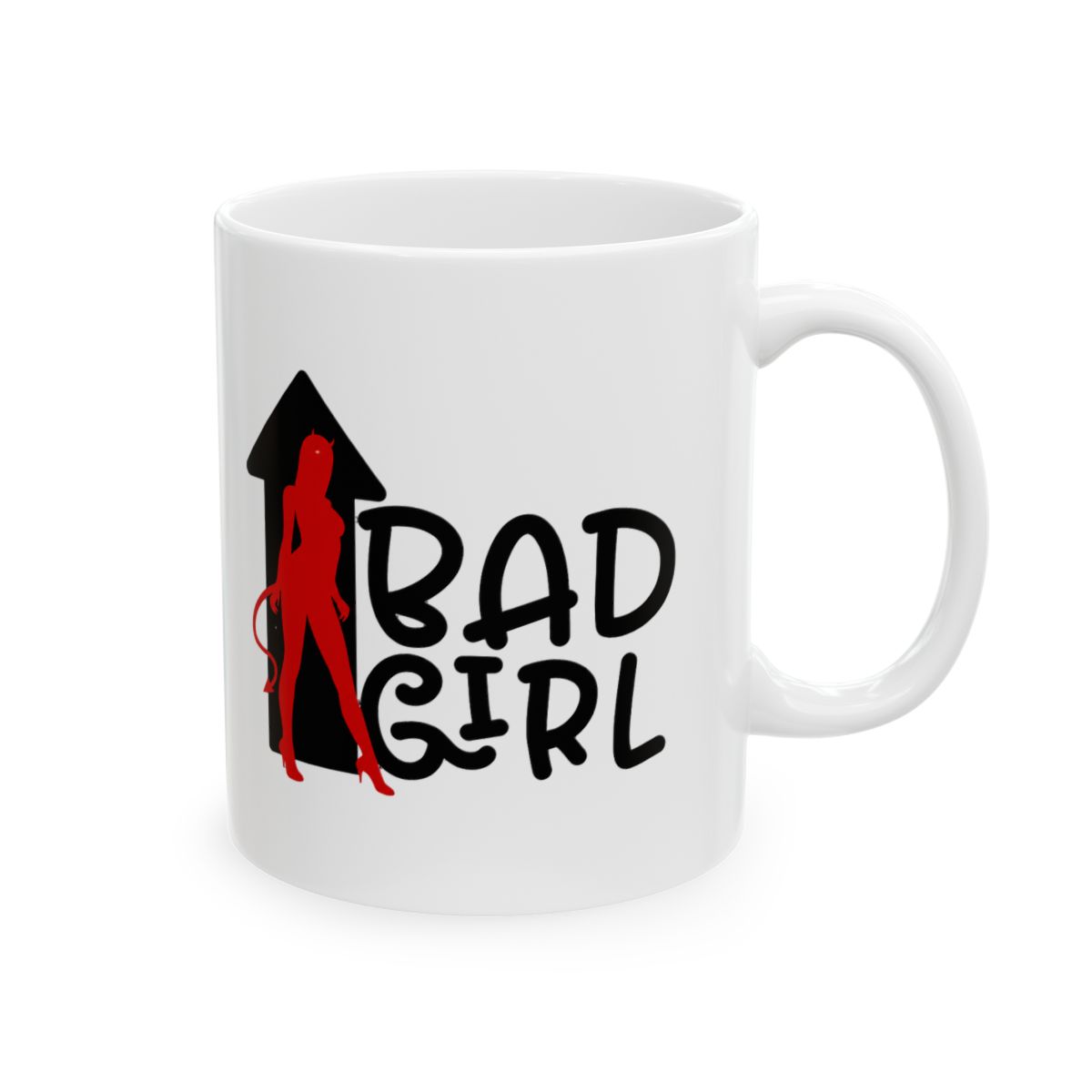 Sassy Bad Girl Attitude Mug - Rebellious Coffee Lover Gift