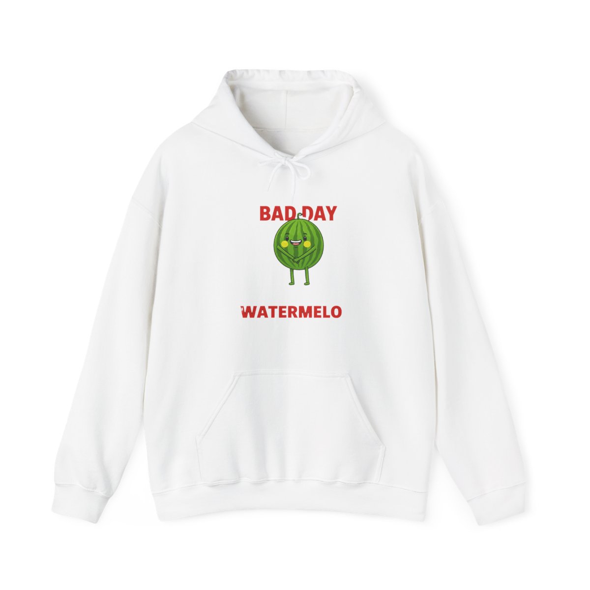 Bad Day To Be A Watermelon Funny Hoodie - Punny Fruit Gift