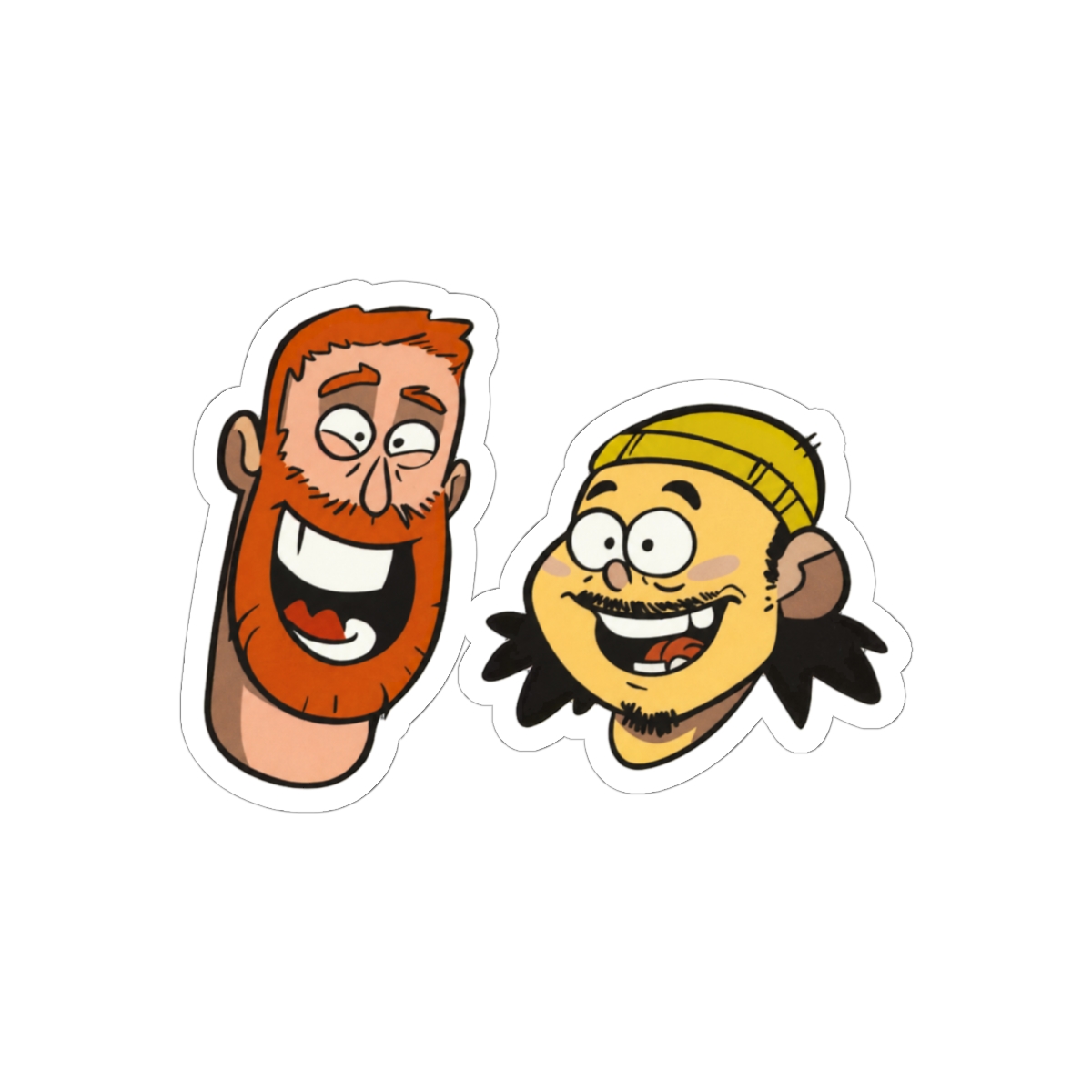 Bad Friends Logo Sticker - Bad Friends official Stickers merch