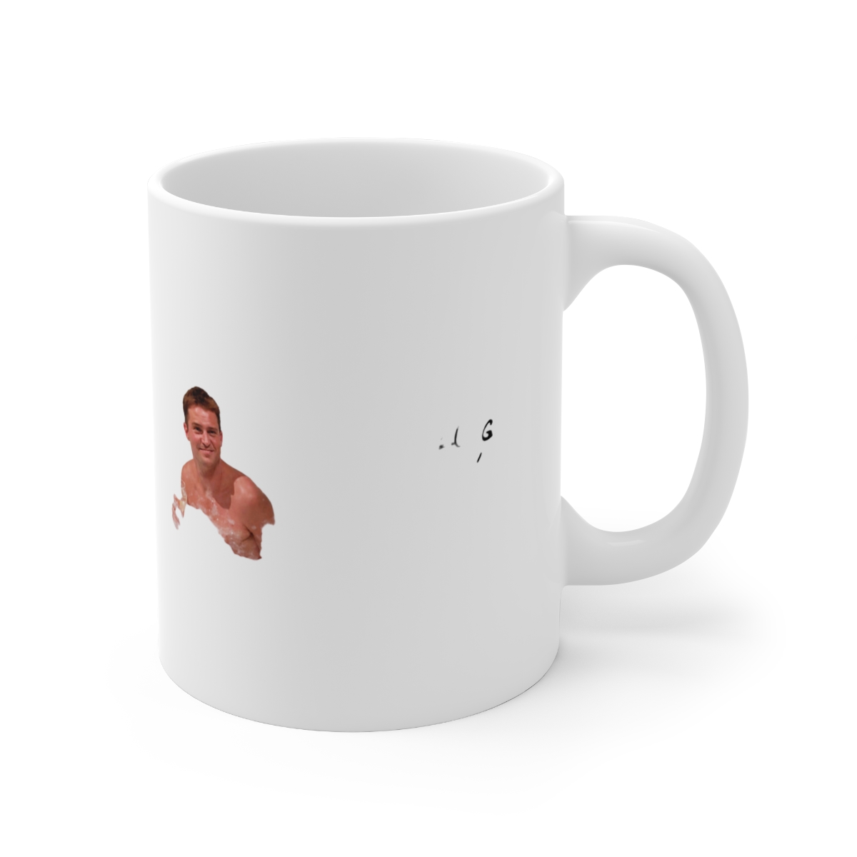 Friends Bathtub Photo and Quote Ceramic Mugs